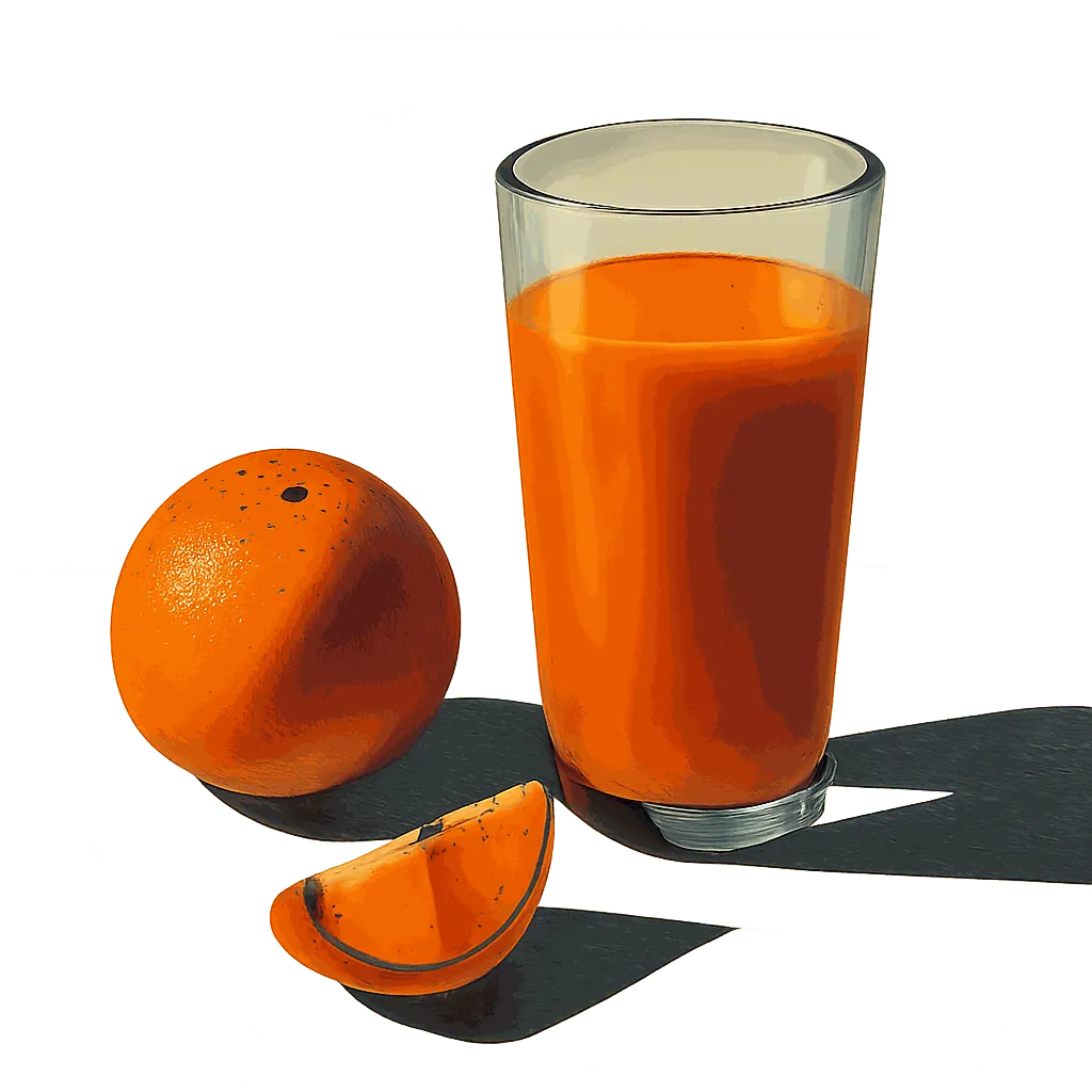 Tangerine juice